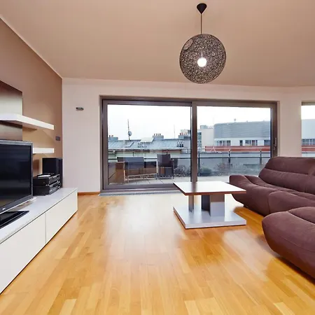 Anenske Terasy Apartment Brno Exterior photo
