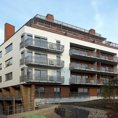 Anenske Terasy Apartment Brno Exterior photo